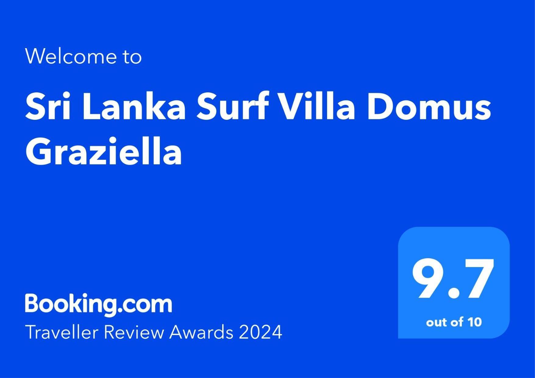 Sri Lanka Surf Villa Domus Graziella Ahangama Exteriér fotografie